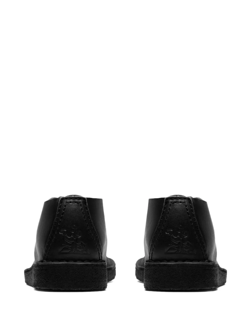 Clarks Originals Nomad leren desert boots met veters Zwart