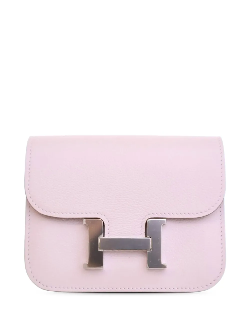 Hermès Pre-Owned 2022 エバーカラー コンスタンス スリムウォレット 財布 - ピンク Hermès Pre-Owned 2022 エバーカラー コンスタンス スリムウォレット 財布 - ピンク