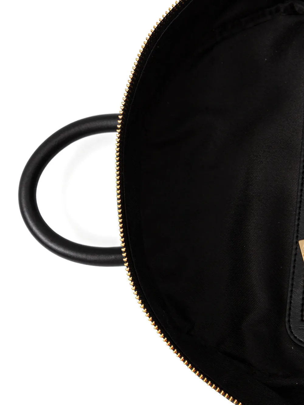 Love Moschino Rugzak met logo en handgreep Zwart