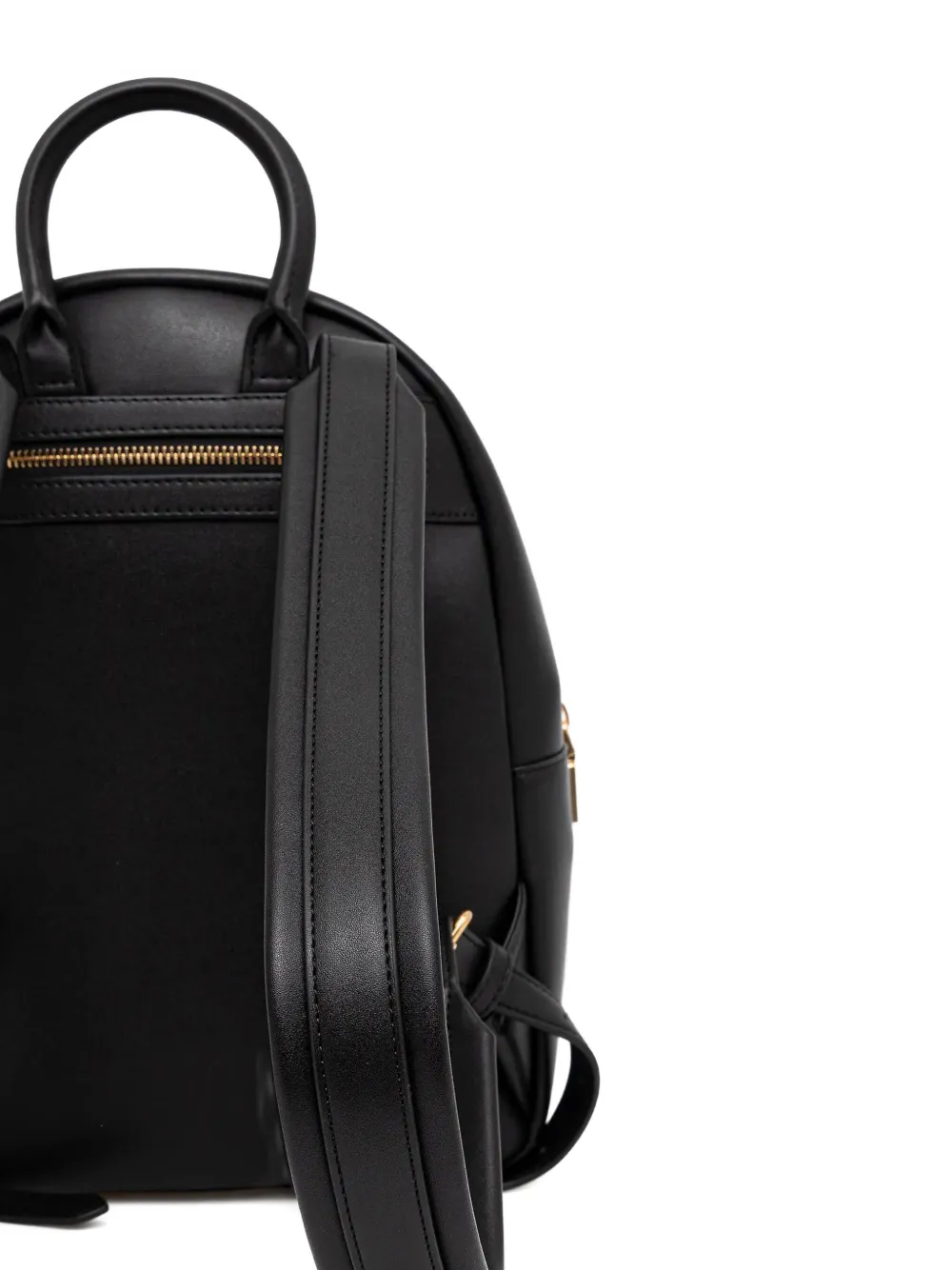 Love Moschino Rugzak met logo en handgreep Zwart