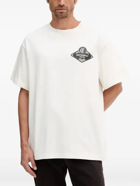 Just Cavalli logo-print T-shirt