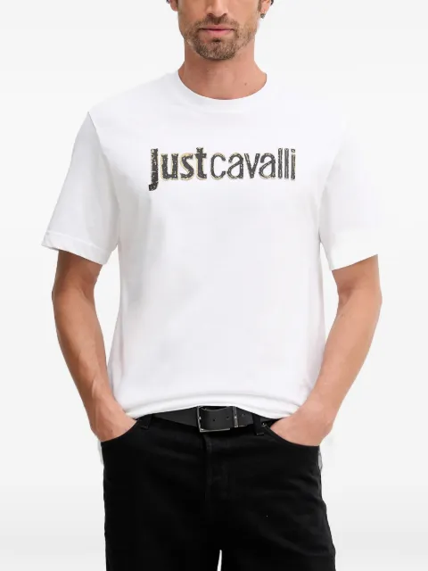 Just Cavalli logo-print T-shirt