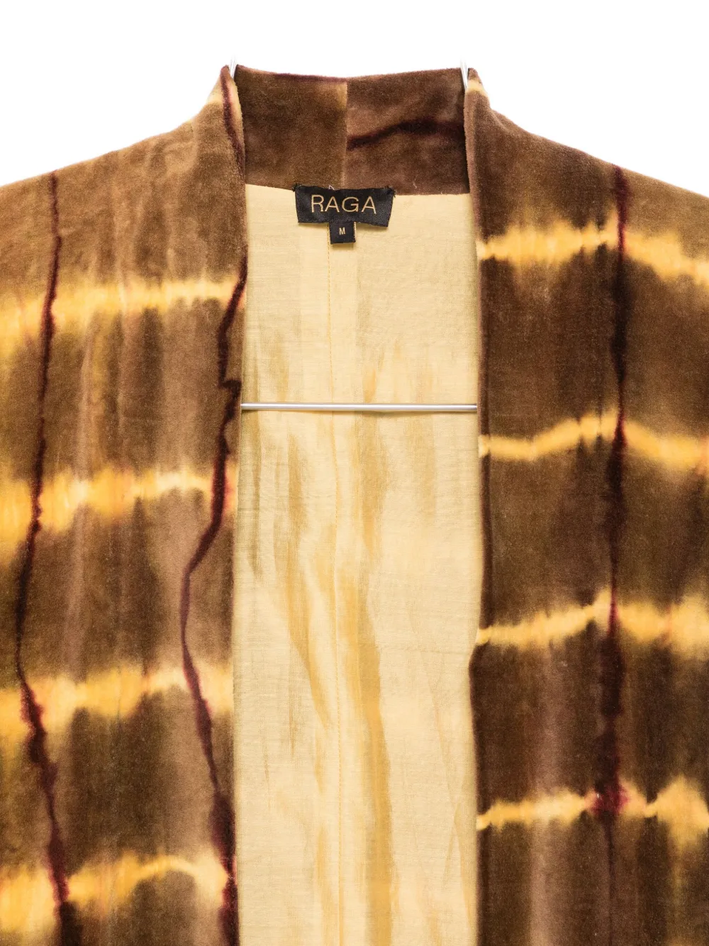 Yavi Tie-dye Cotton Cardigan In Multi