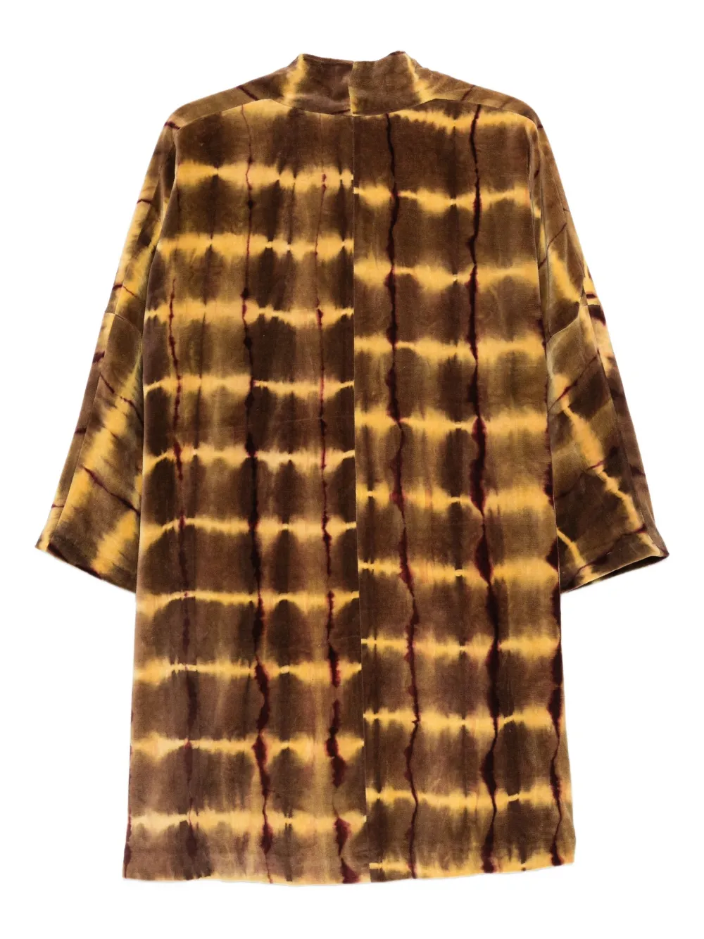 Yavi Tie-dye Cotton Cardigan In Multi