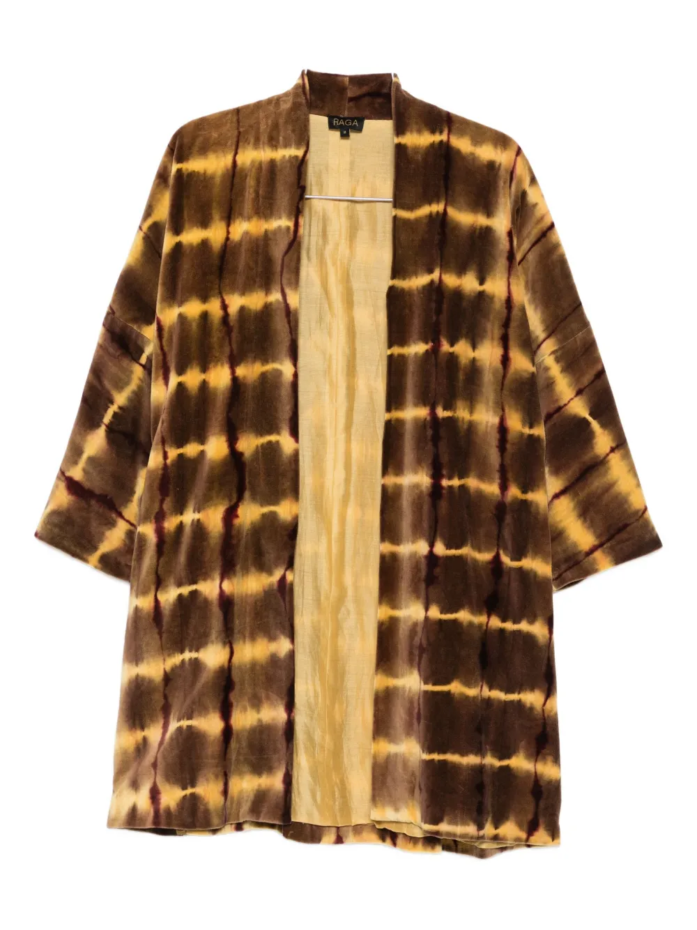 Yavi Tie-dye Cotton Cardigan In Multi