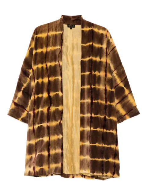 YAVI tie-dye cotton cardigan