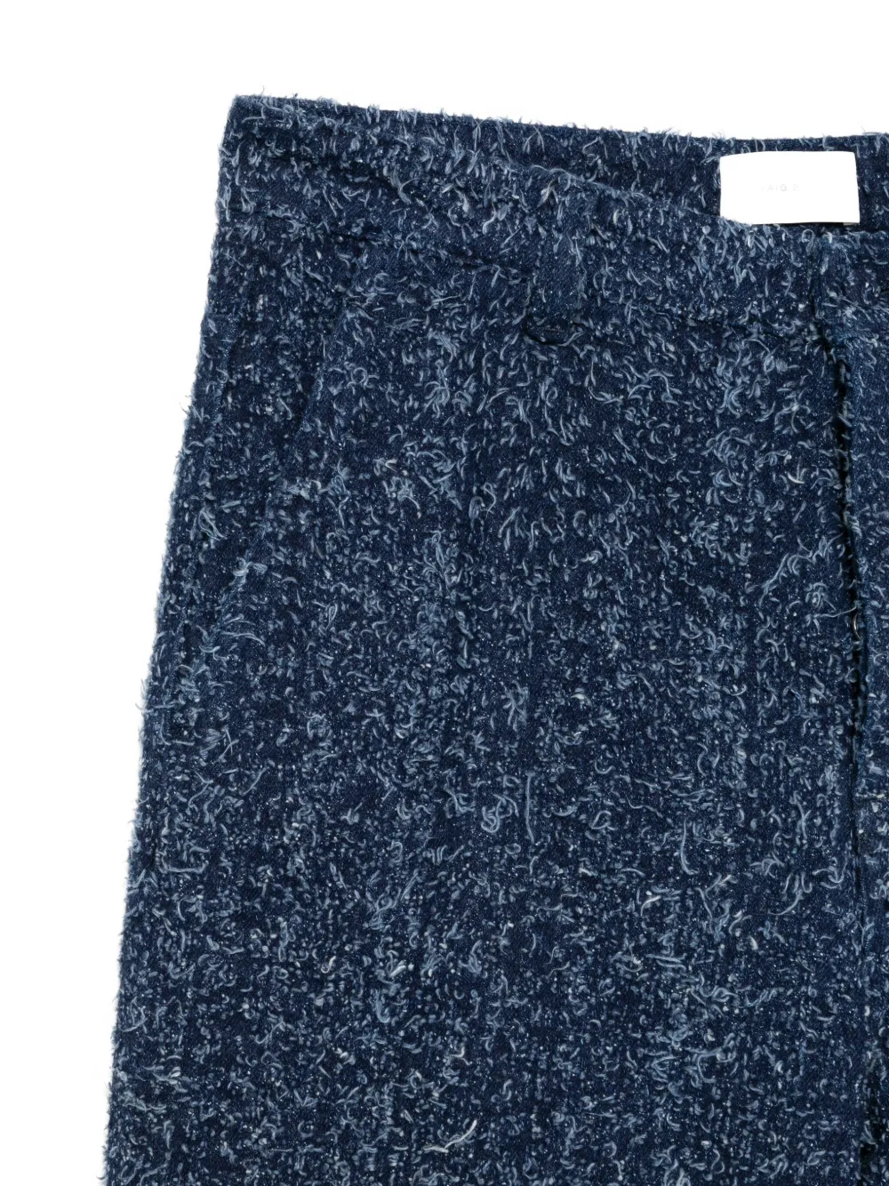 Craig Green Bouclé straight broek Blauw