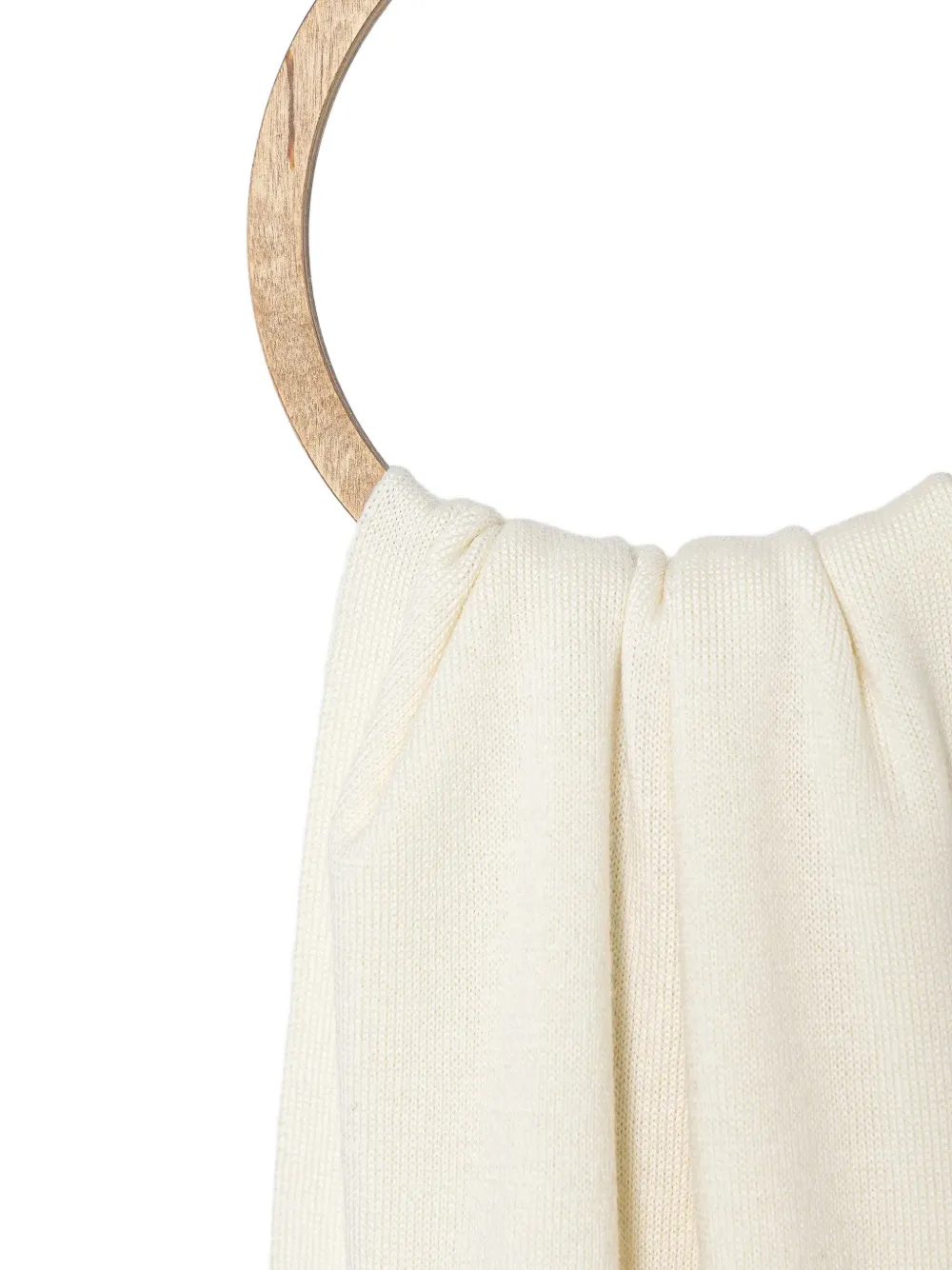 Moschino heart-embellishment scarf - Wit