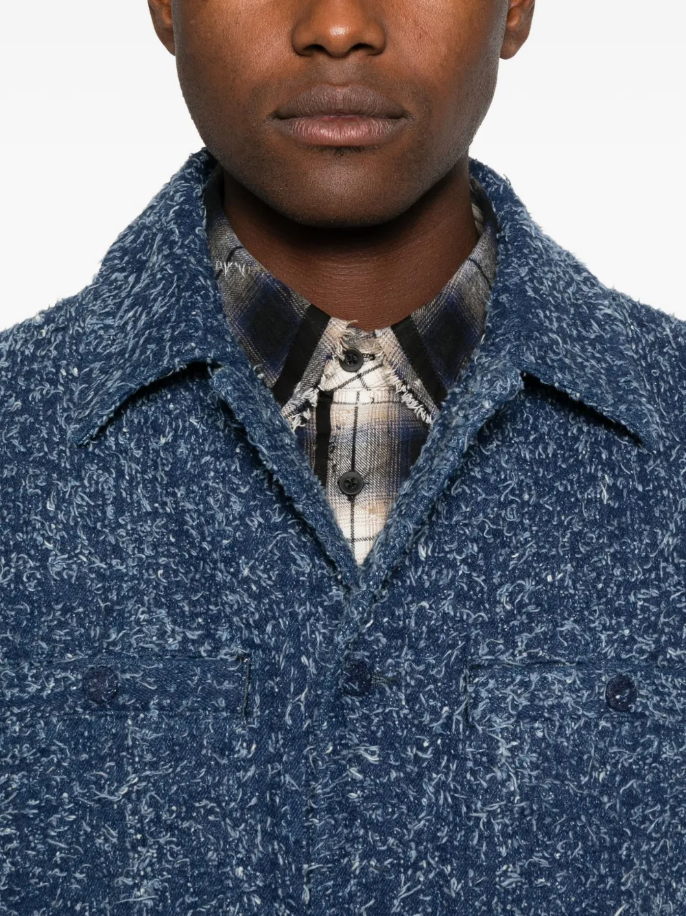 Craig Green Katoenen shirtjack Blauw