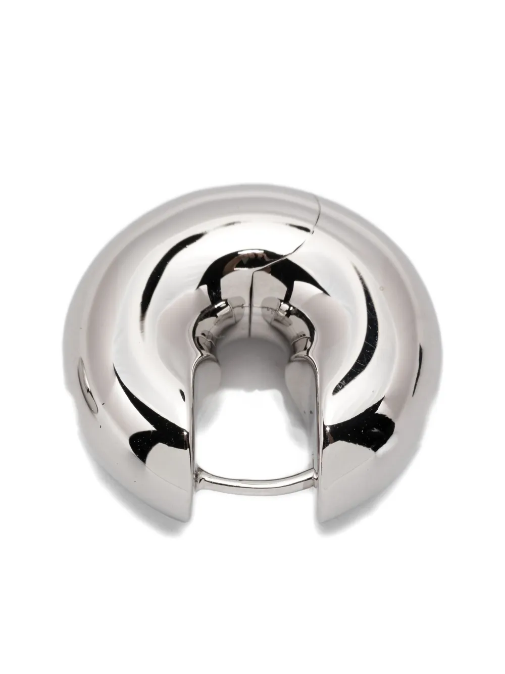 Tom Wood Sphere Hoops Earrings In Metallic