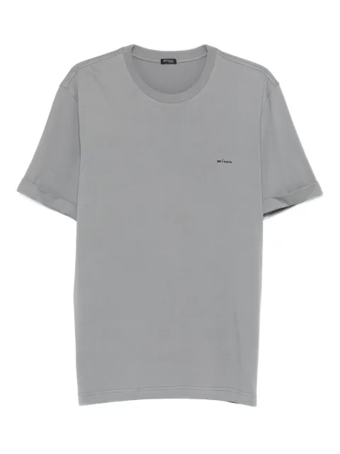 Kiton logo-embroidered t-shirt
