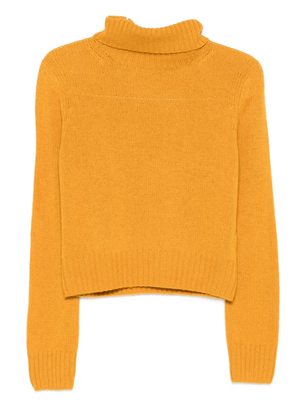BeYou turtleneck cashmere sweater | Orange | Image 1