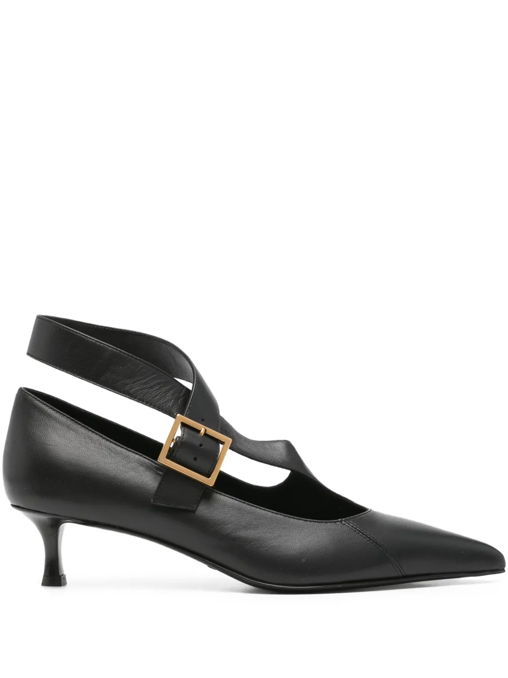 KHAITE 45mm Sloan pumps met gesp Zwart