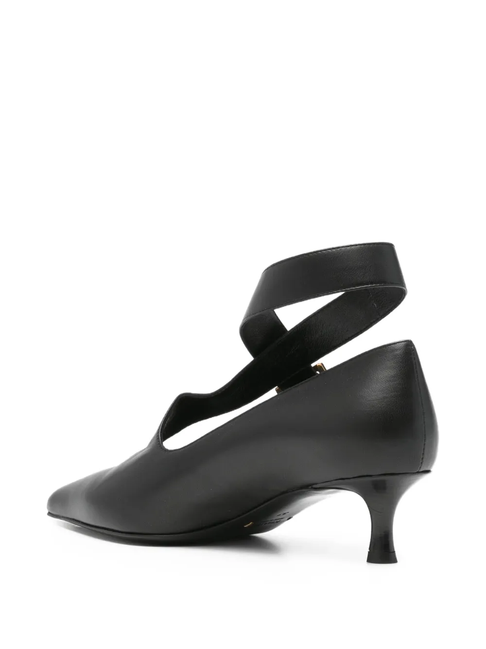 KHAITE 45mm Sloan pumps met gesp Zwart