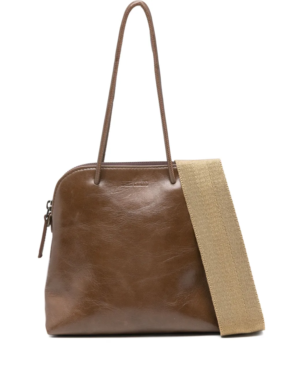 Uma Wang small soft leather clutch bag | Brown | Image 1