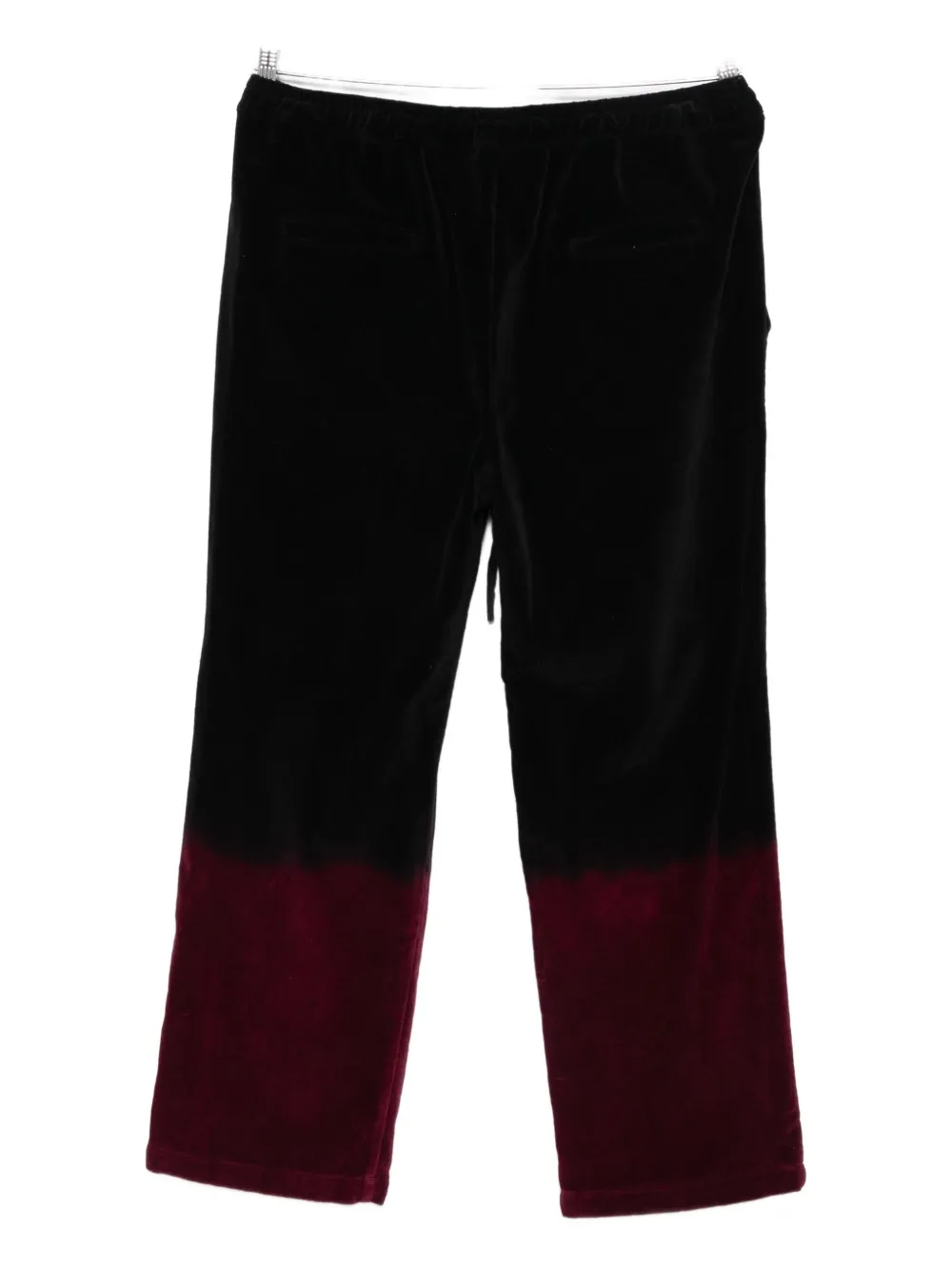 YAVI Broek met tie-dye print - Zwart