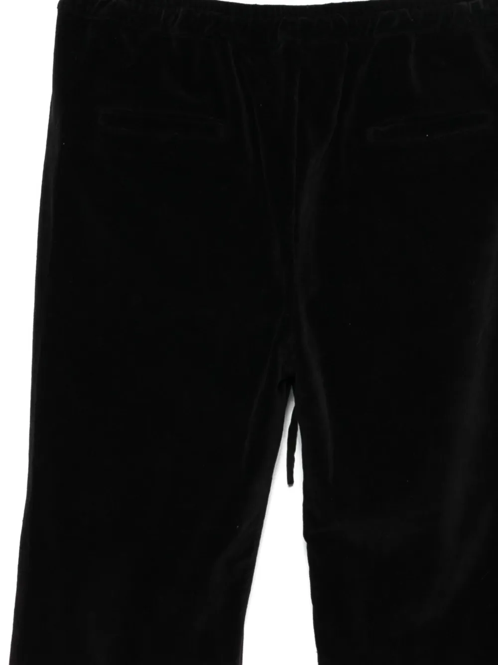 Yavi Tie-dye Trousers In Black