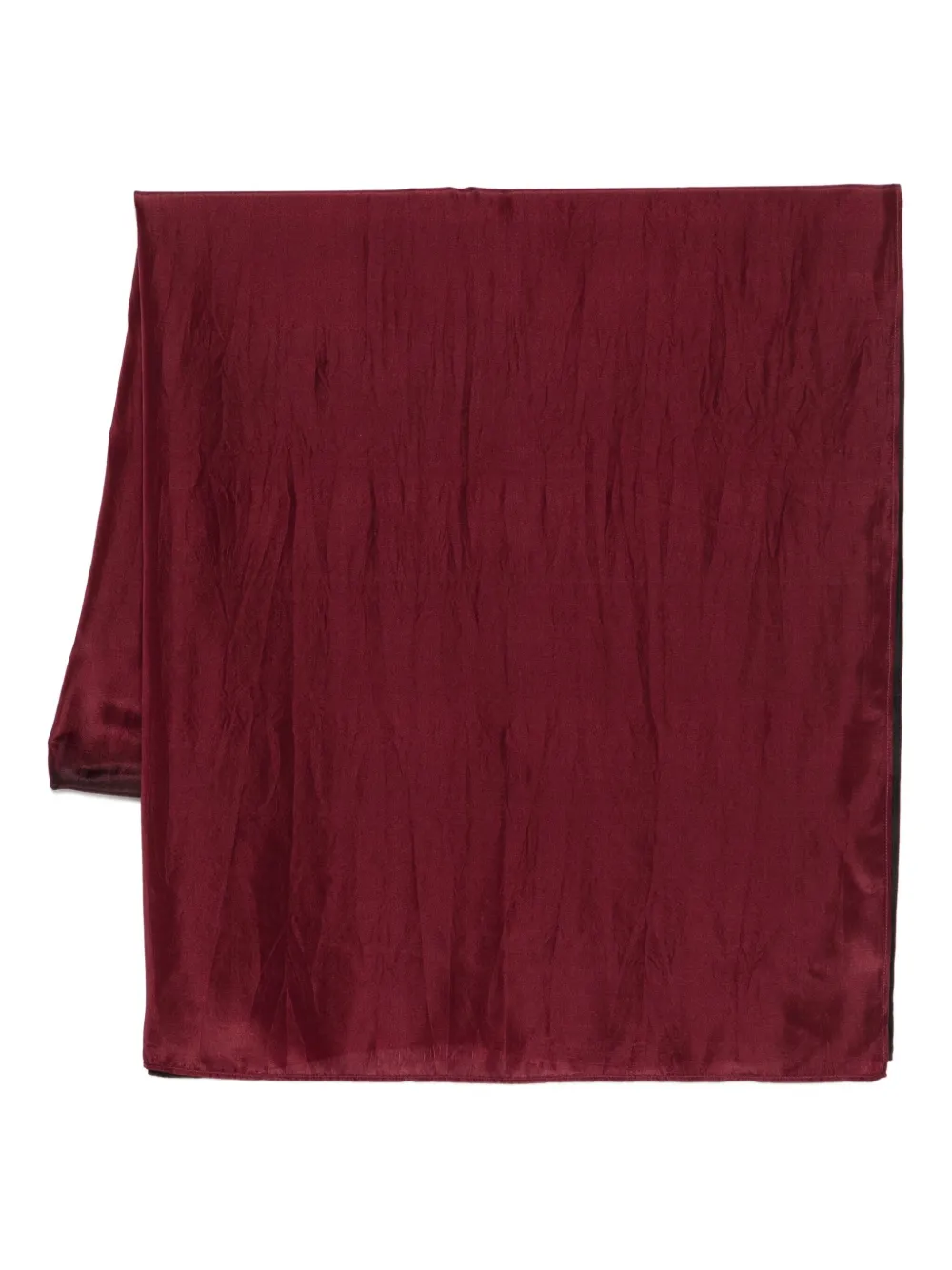 YAVI écharpe en soie à perles | rouge | Image 1