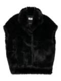 Betta Corradi shawl-collar short-sleeve jacket - Black