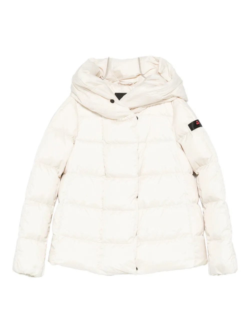 Peuterey White Coat With Tailored Fit In White