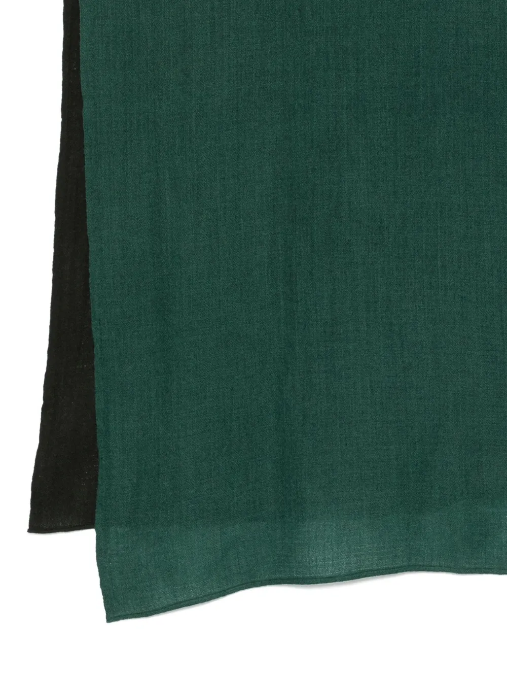 Yavi Wool-silk Scarf In Green