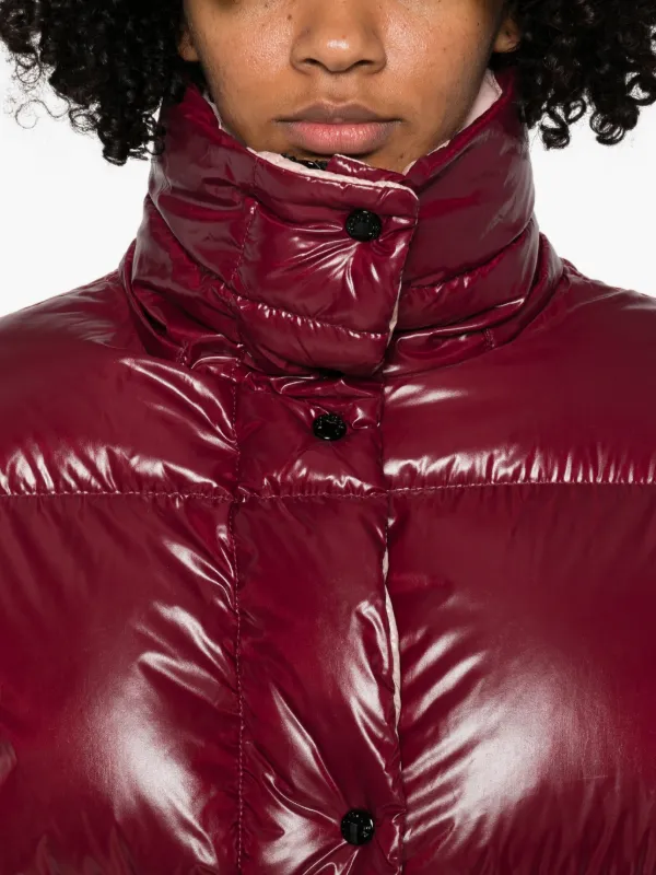 Moncler Jaqueta Parana Matelassê | Vermelho | FARFETCH BR
