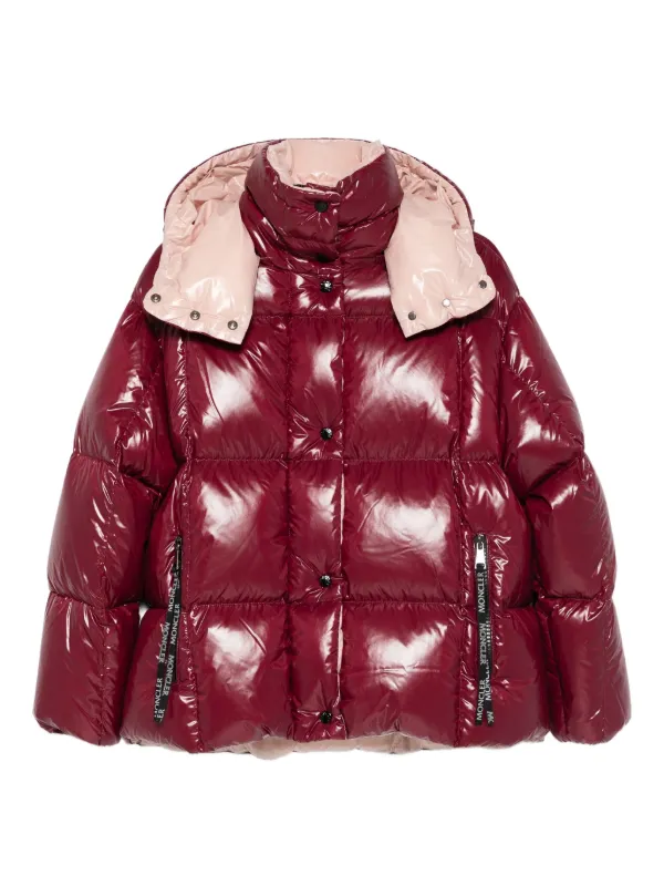 Moncler Jaqueta Parana Matelassê | Vermelho | FARFETCH BR