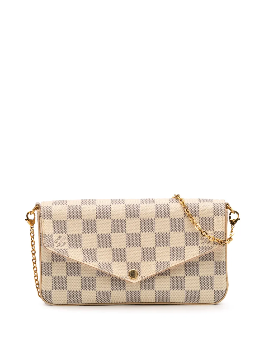 Louis Vuitton Pre-Owned 2019 Damier Azur Pochette Felicie crossbody Louis Vuitton Pre-Owned 2019 Damier Azur Pochette Felicie crossbody