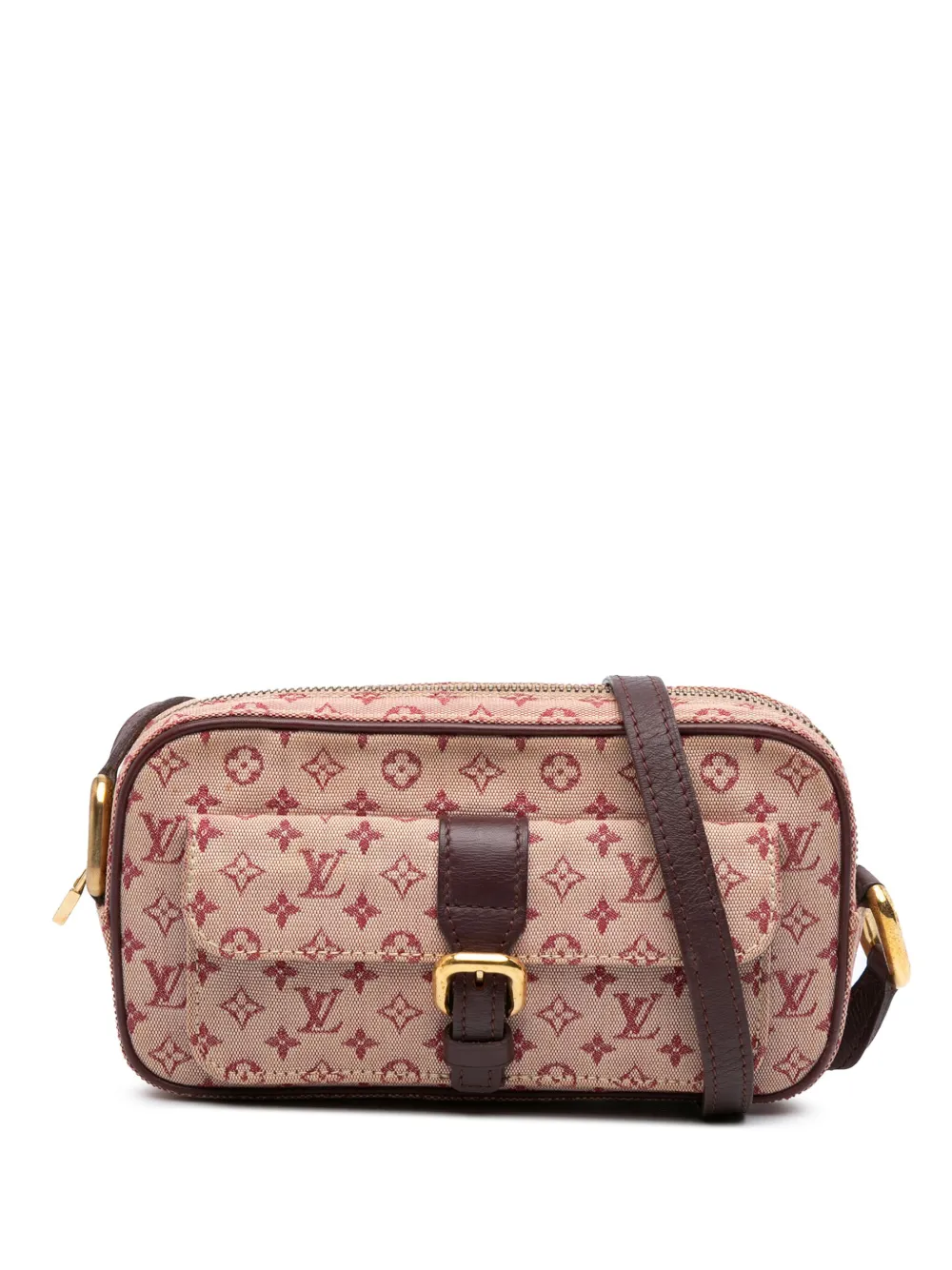 Louis Vuitton Pre-Owned 2001 モノグラム ミニ ラン ジュリエット MM ショルダーバッグ - レッド Louis Vuitton Pre-Owned 2001 モノグラム ミニ ラン ジュリエット MM ショルダーバッグ - レッド