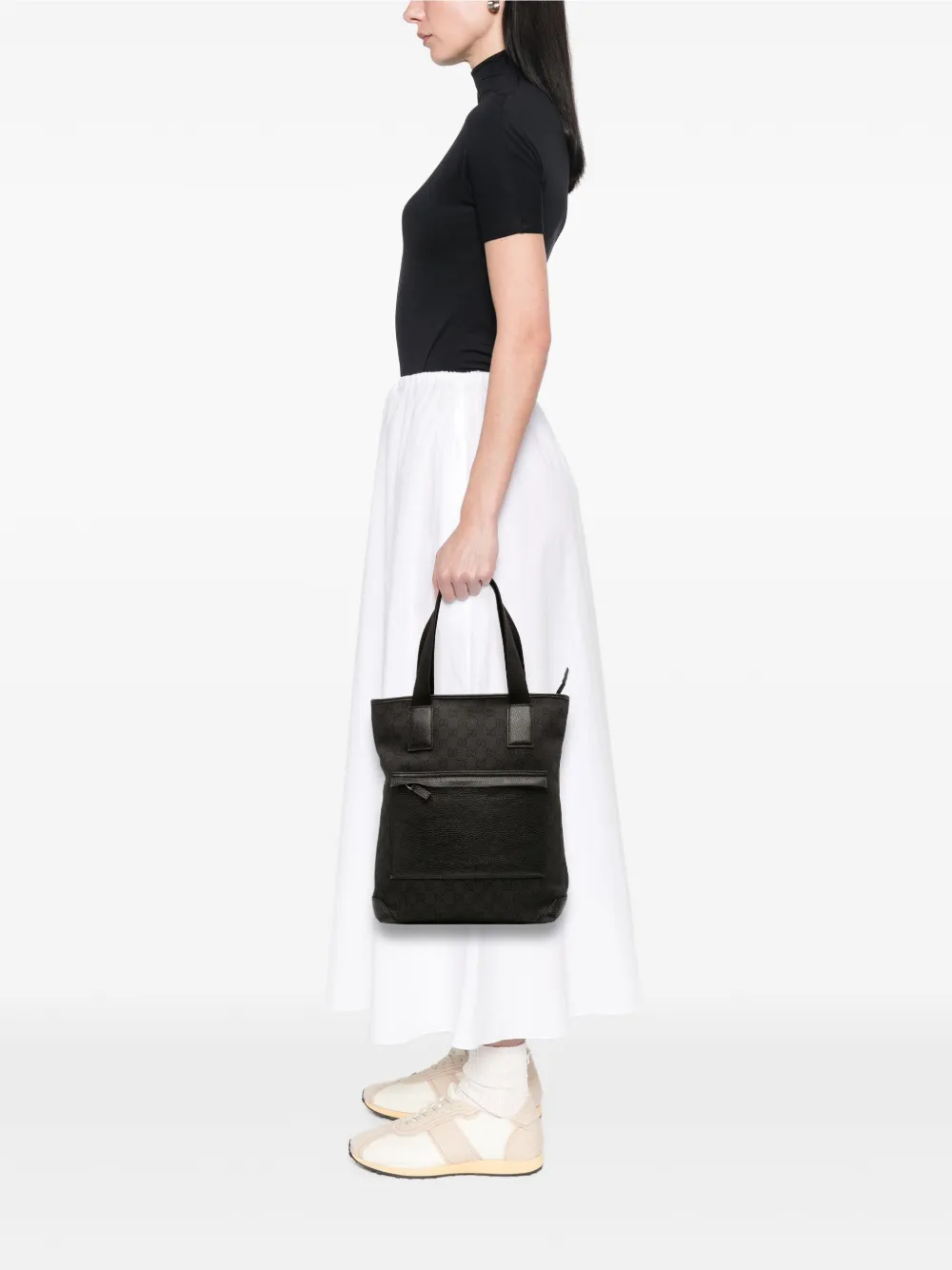 Gucci Pre-Owned 2016-2025 GG Denim tote bag | Pre-Owned | Image 2