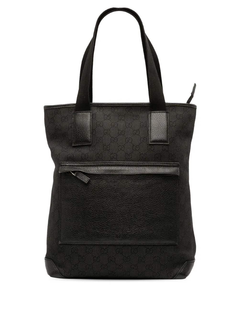 Gucci Pre-Owned 2016-2025 GGデニム ハンドバッグ - グレー Gucci Pre-Owned 2016-2025 GGデニム ハンドバッグ - グレー