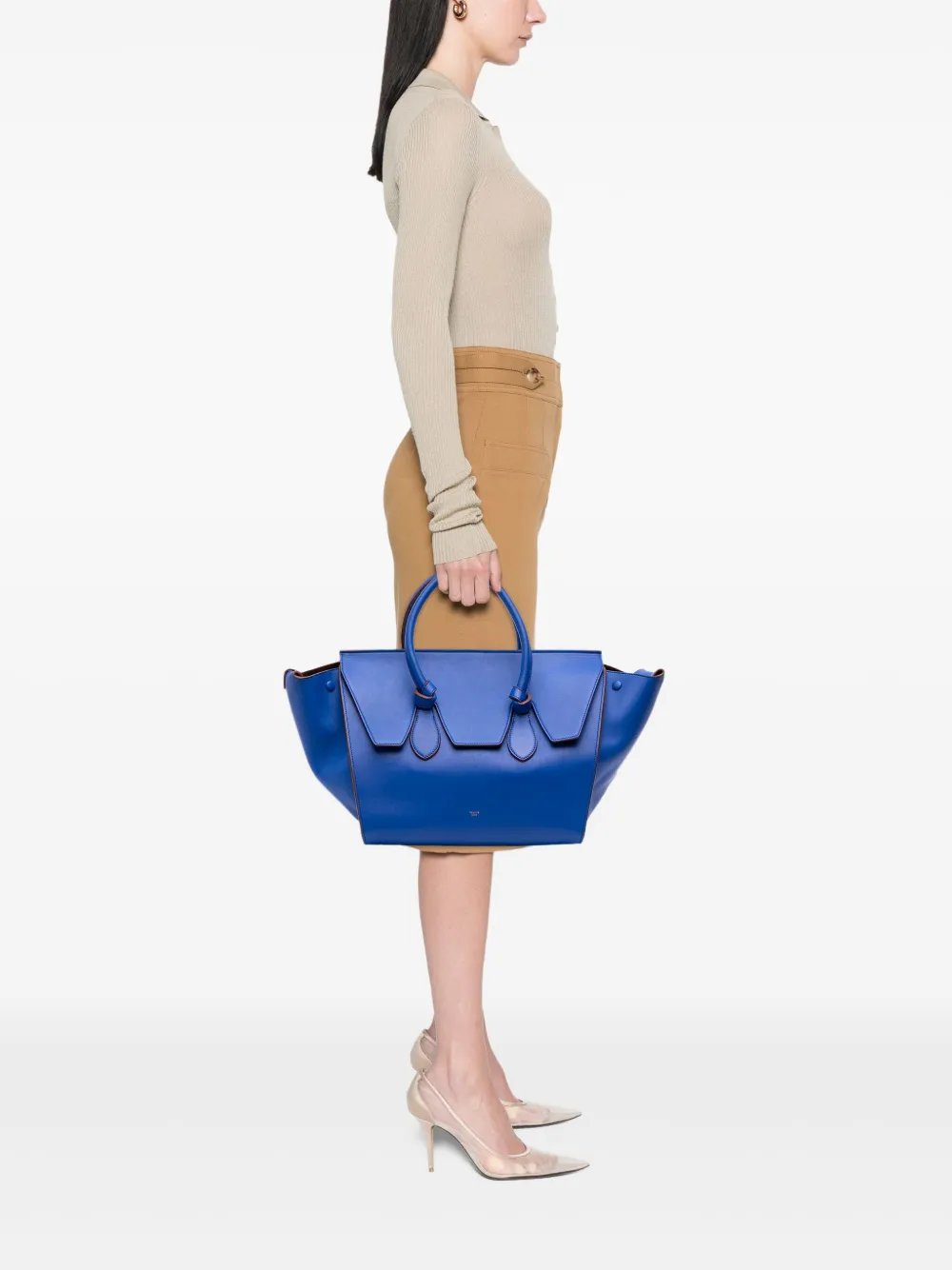 Celine Pre-Owned 2013 Medium Smooth Calfskin Tie Knot tote bag | Pre-Owned | Image 2