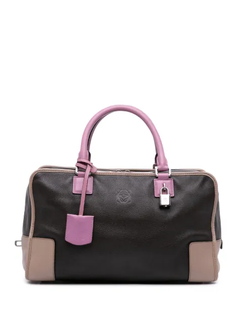 Loewe Pre-Owned 2010-2020 Tricolor Goatskin Amazona 36 handbag