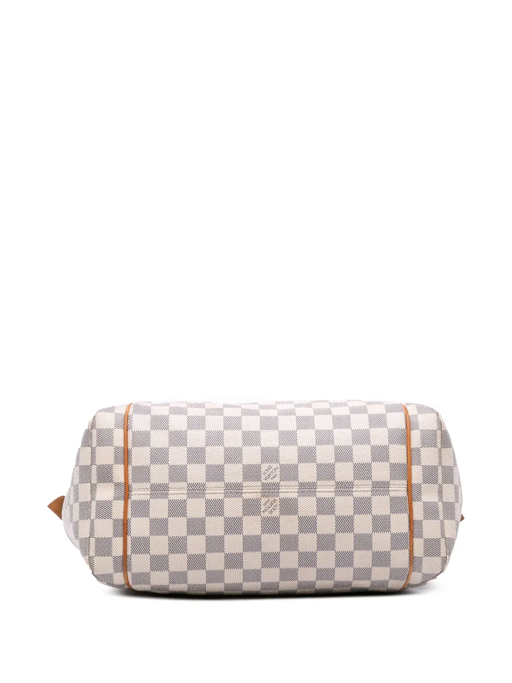Pre-owned Louis Vuitton 2014 Damier Azur Totally Mm Tote Bag In White