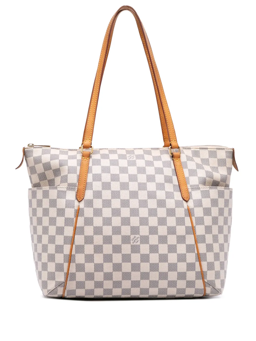 Louis Vuitton Pre-Owned 2014 ダミエ アズール トータリー MM トートバッグ - ホワイト Louis Vuitton Pre-Owned 2014 ダミエ アズール トータリー MM トートバッグ - ホワイト
