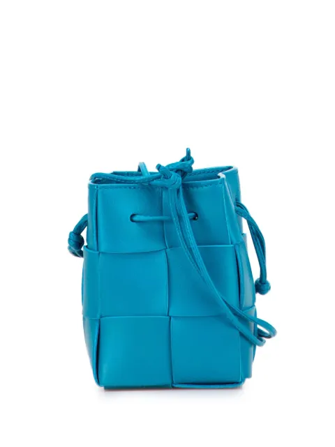 Bottega Veneta Pre-Owned 2012-2025 Mini Nappa Maxi Intrecciato Cassette bucket bag