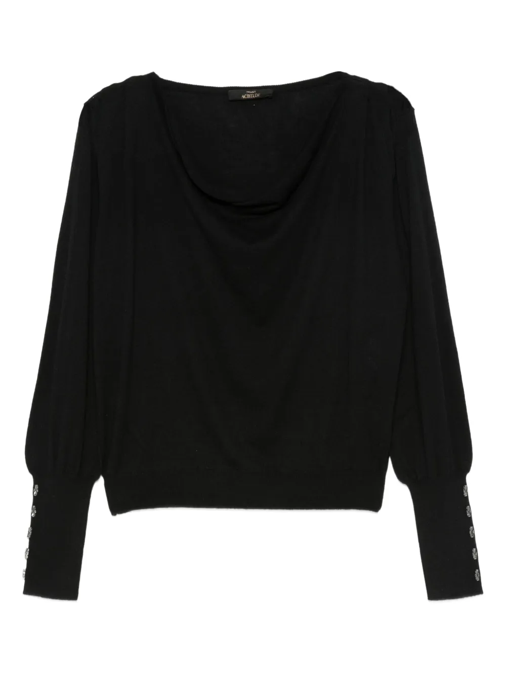 TWINSET button-cuff blouse | Black | Image 1