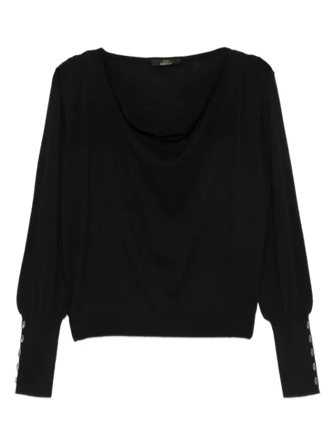 TWINSET blusa con botones en los puños