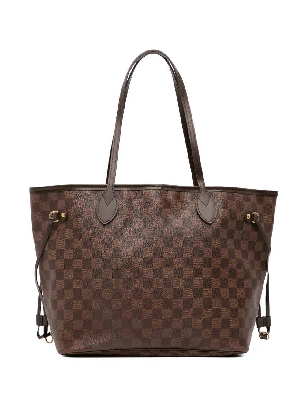 Louis Vuitton Pre-Owned 2009 ダミエ エベヌ ネヴァーフル MM トートバッグ - ブラウン Louis Vuitton Pre-Owned 2009 ダミエ エベヌ ネヴァーフル MM トートバッグ - ブラウン