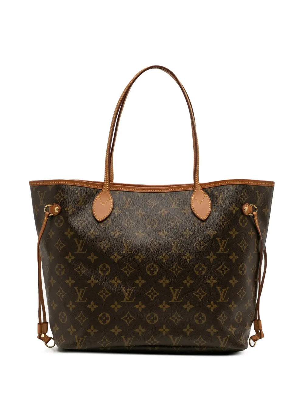 Louis Vuitton Pre-Owned 2014 モノグラム ネヴァーフル MM トートバッグ - ブラウン Louis Vuitton Pre-Owned 2014 モノグラム ネヴァーフル MM トートバッグ - ブラウン
