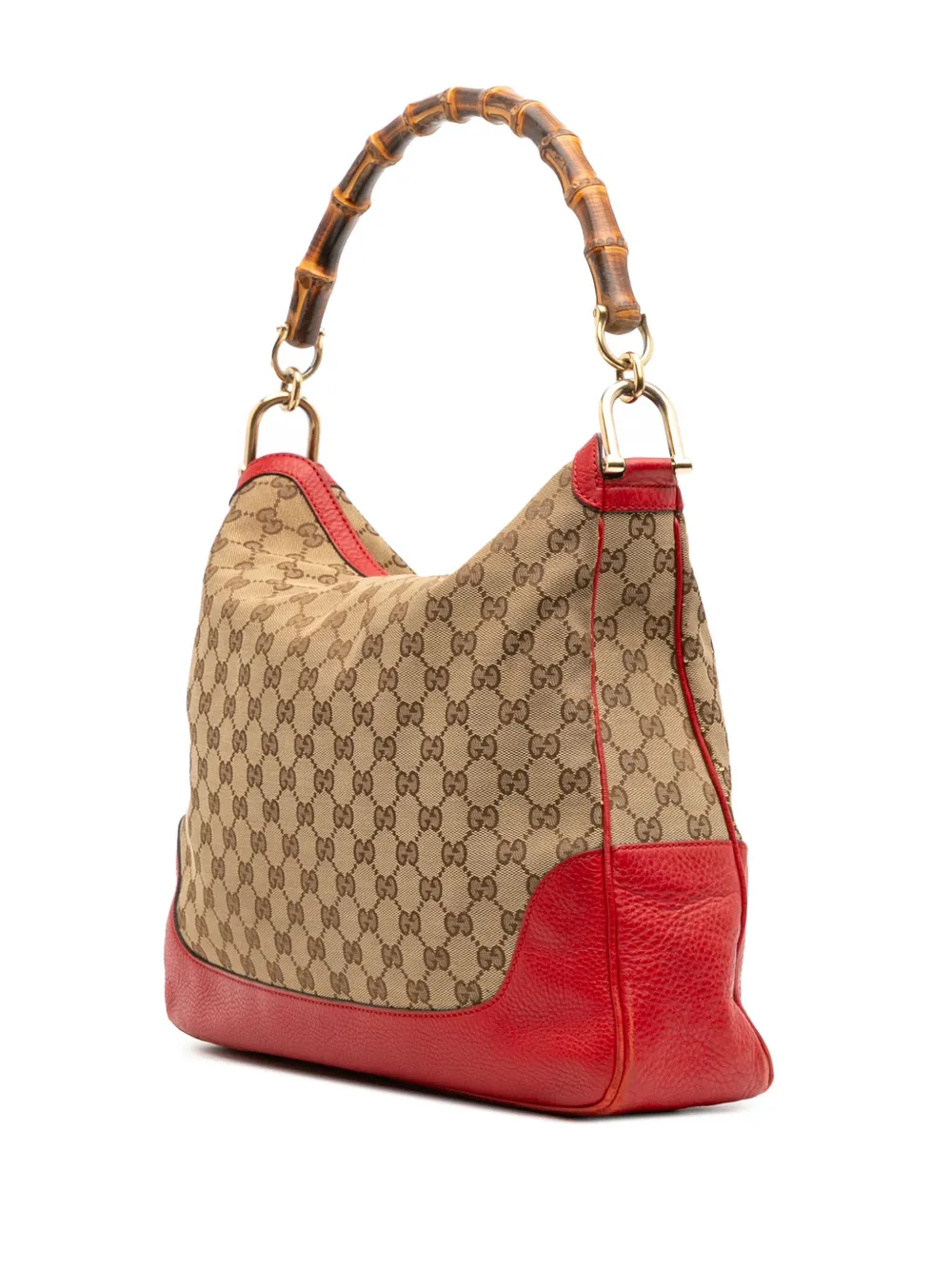 Gucci Pre-Owned 2016-2025 GG Canvas Bamboo Diana satchel | Pre-Owned | Image 2