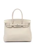 Hermès Pre-Owned 2017 Togo Birkin Retourne 30 handbag - White