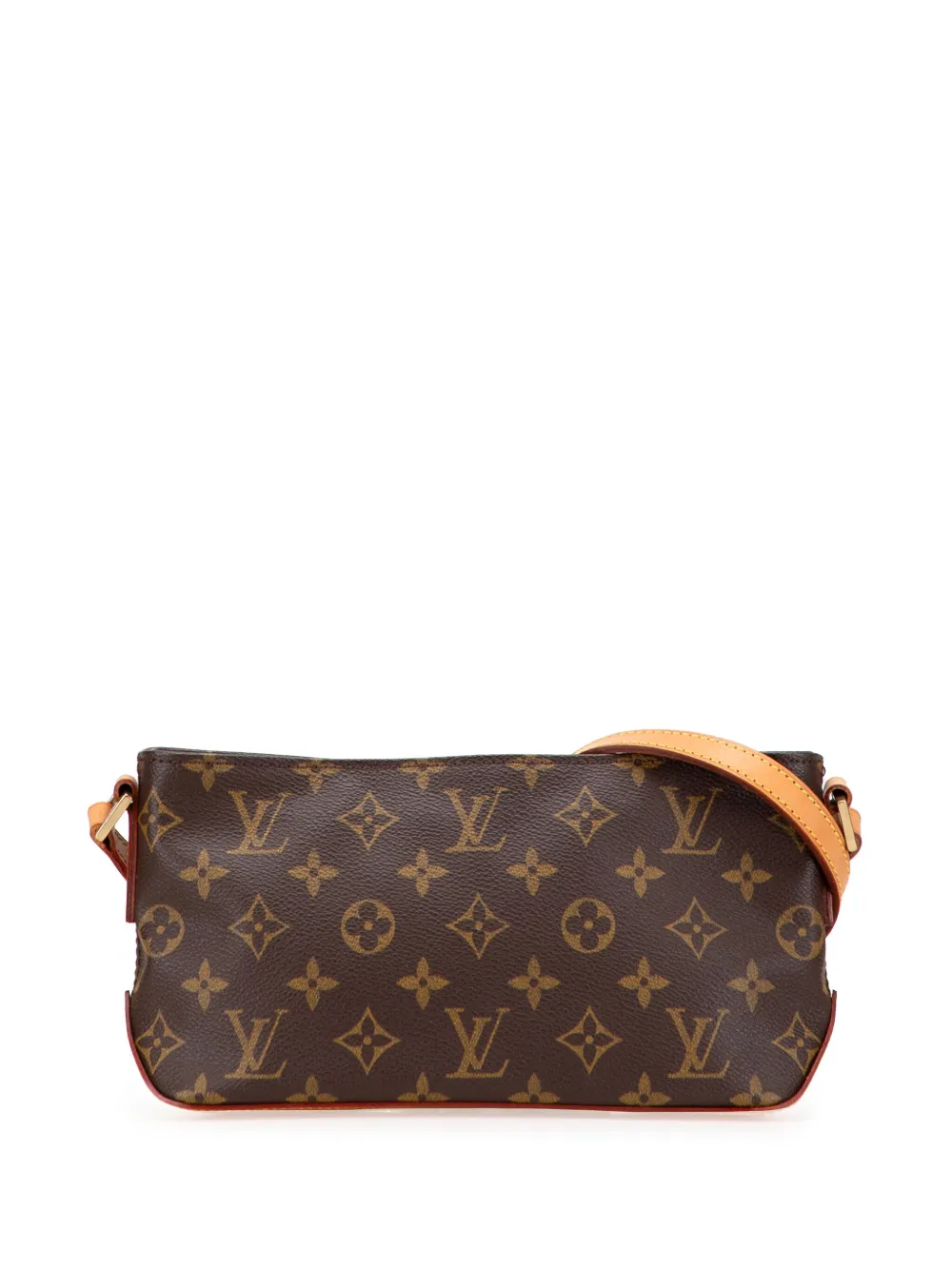 Louis Vuitton Pre-Owned 2000 モノグラム トロター ショルダーバッグ - ブラウン Louis Vuitton Pre-Owned 2000 モノグラム トロター ショルダーバッグ - ブラウン