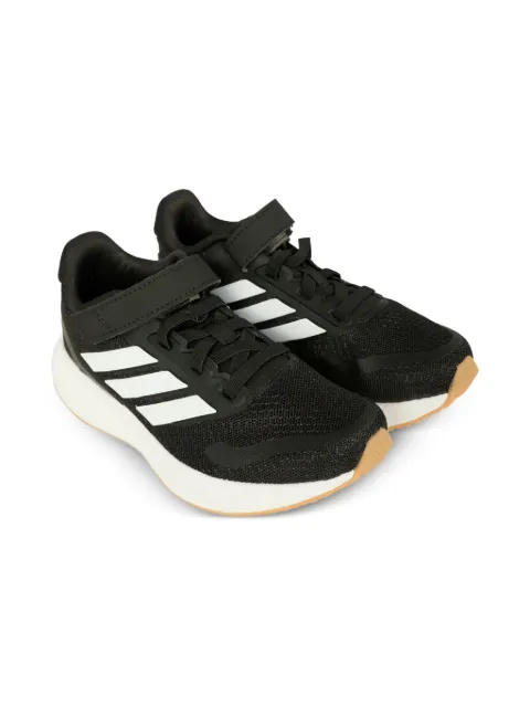 adidas Kids three-stripe touch-strap sneakers