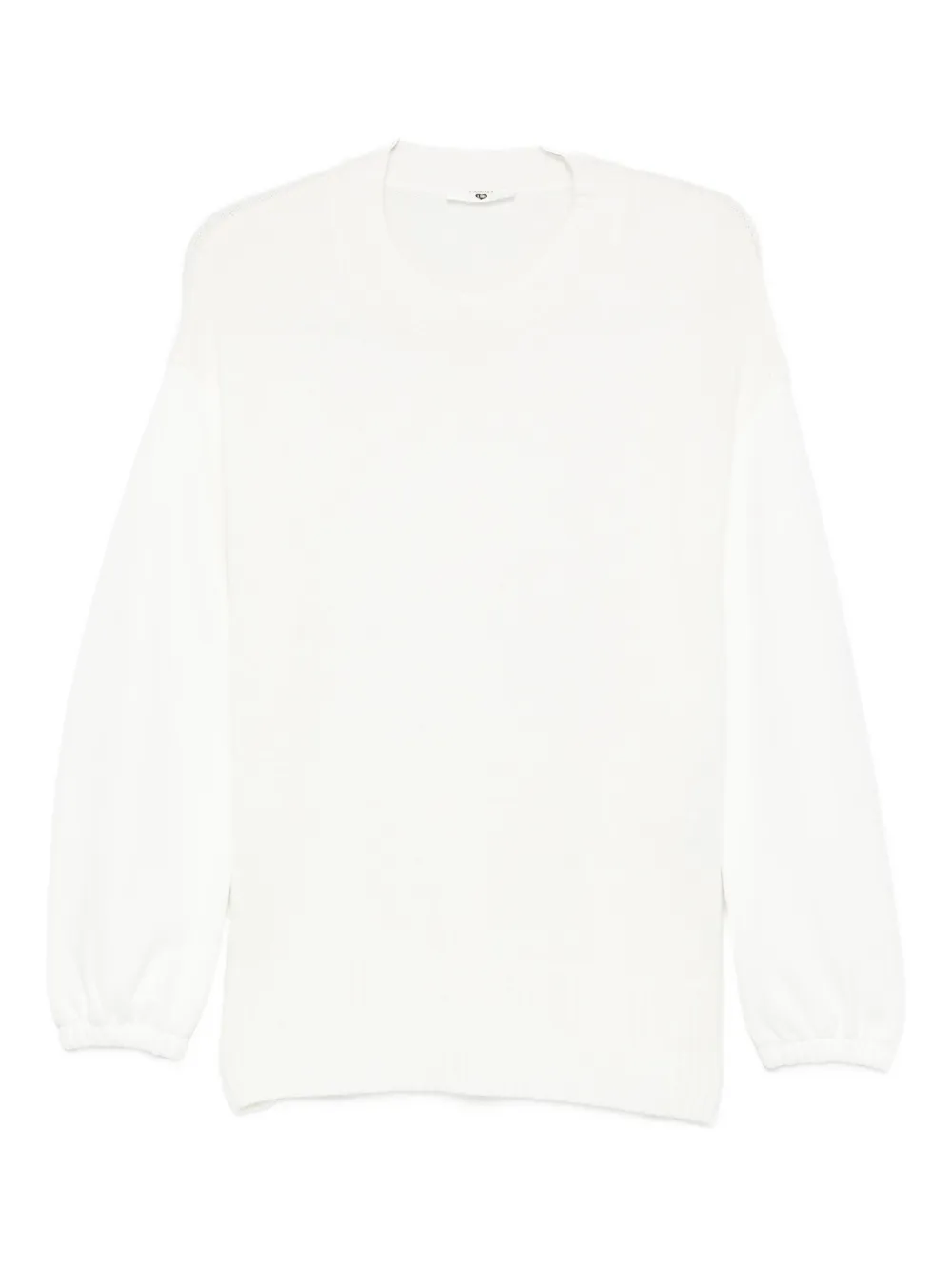 Twinset Balloon-sleeve Sweater In White