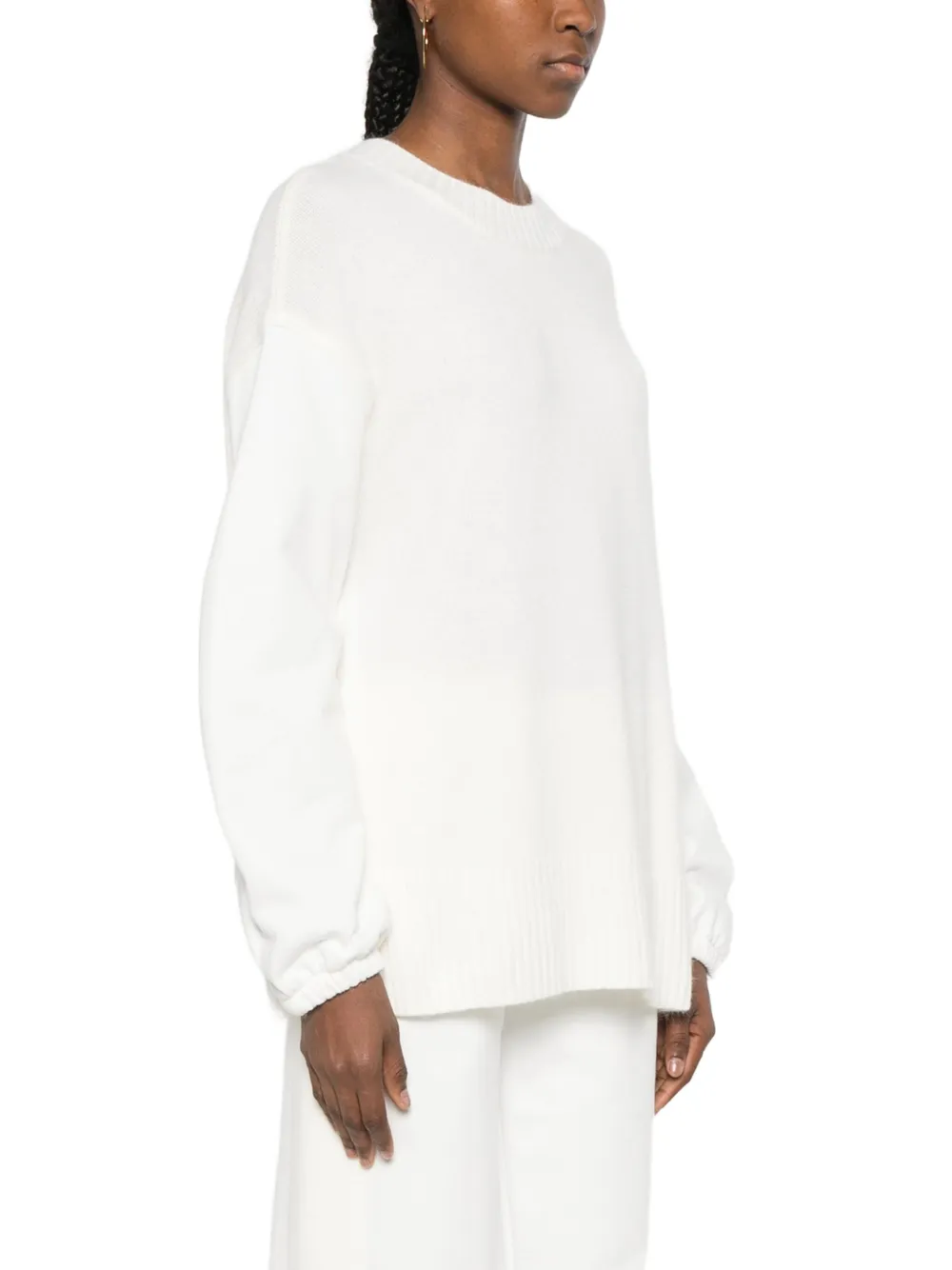 TWINSET Trui met ballonmouwen Wit