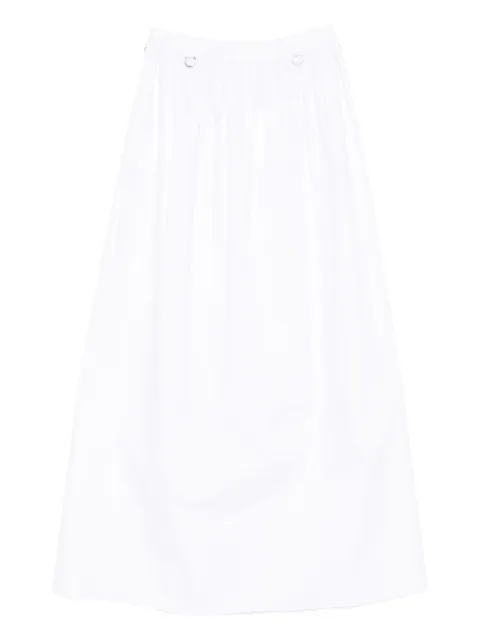 MEDEEA ring-detail A-line skirt