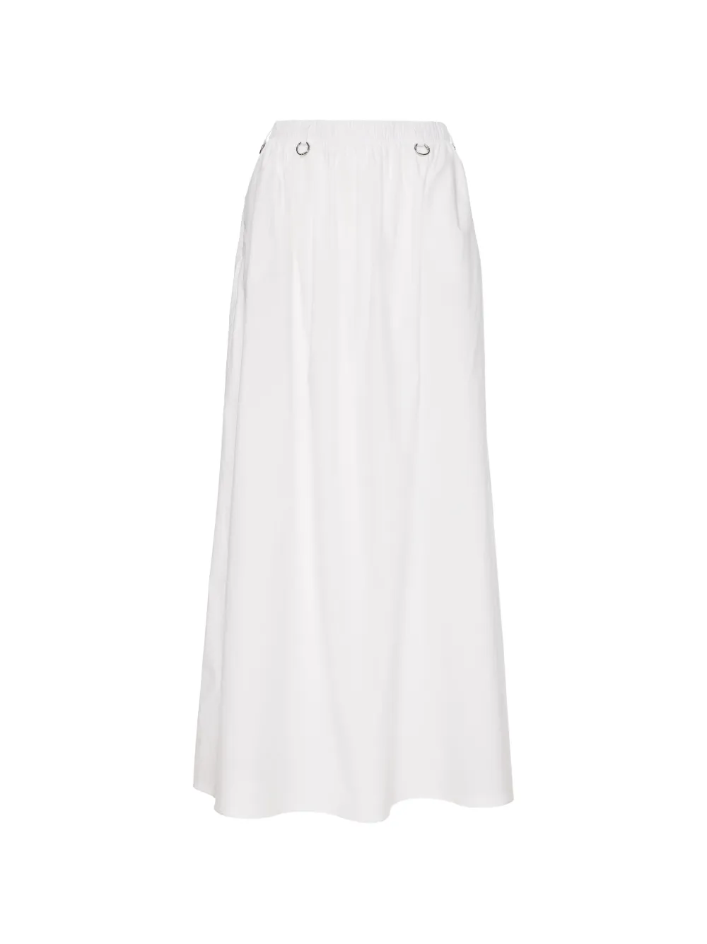 MEDEEA ring-detail A-line skirt - Bianco