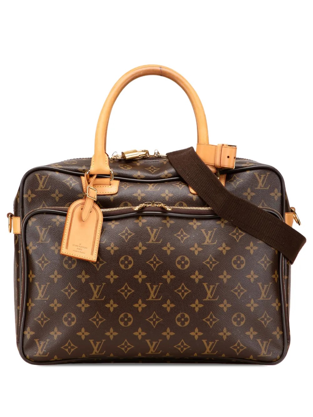 Louis Vuitton Pre-Owned 2012 モノグラム イカール ビジネスバッグ - ブラウン Louis Vuitton Pre-Owned 2012 モノグラム イカール ビジネスバッグ - ブラウン