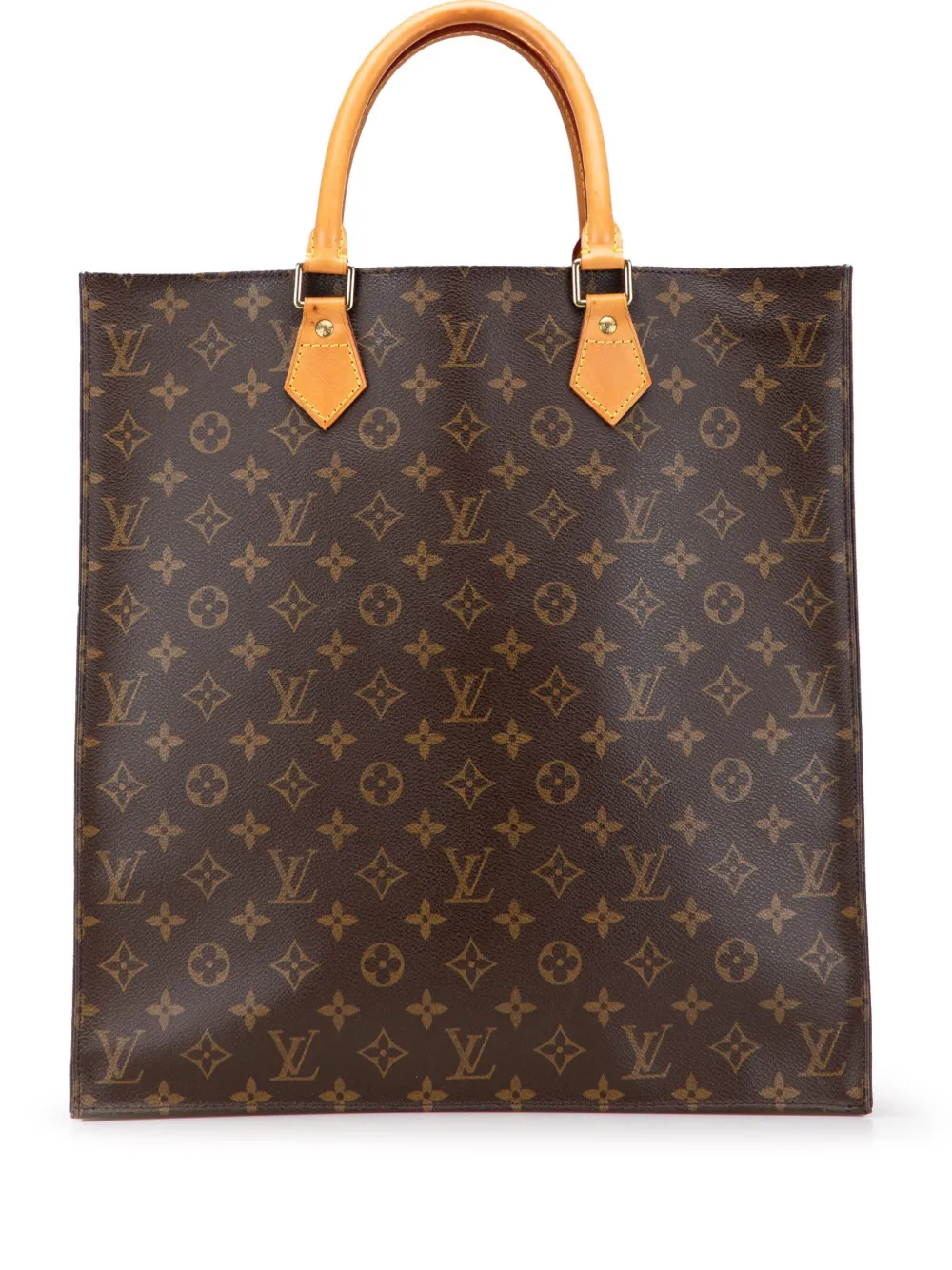 Louis Vuitton Pre-Owned 2001 モノグラム サックプラ トートバッグ - ブラウン Louis Vuitton Pre-Owned 2001 モノグラム サックプラ トートバッグ - ブラウン